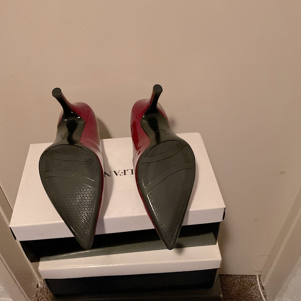 Alfani Red Patent Leather Pumps - Size 10 - Picture 4 of 5